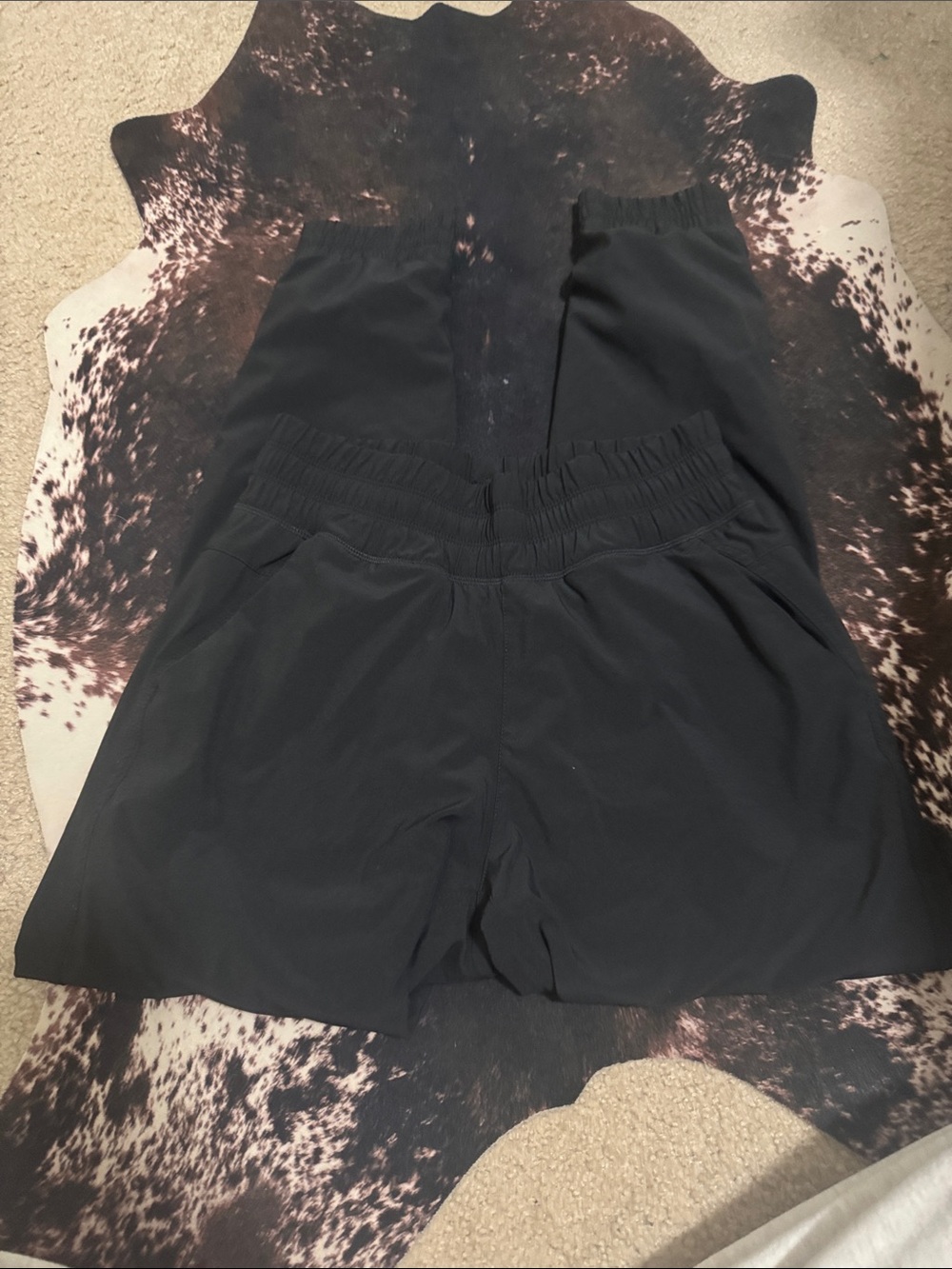 Freely Women's Black High-Waist Elastic pants
